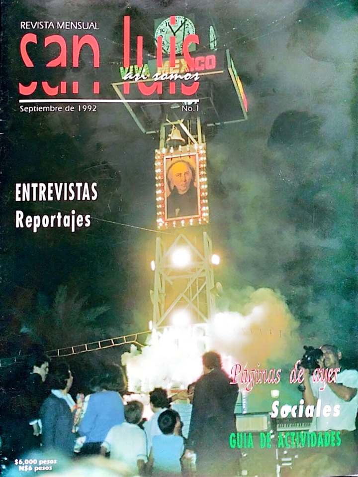 Portada de nuestra primera edición